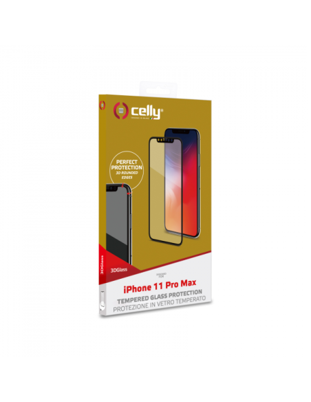 3D GLASS IPHONE 11 PRO MAX BLACK