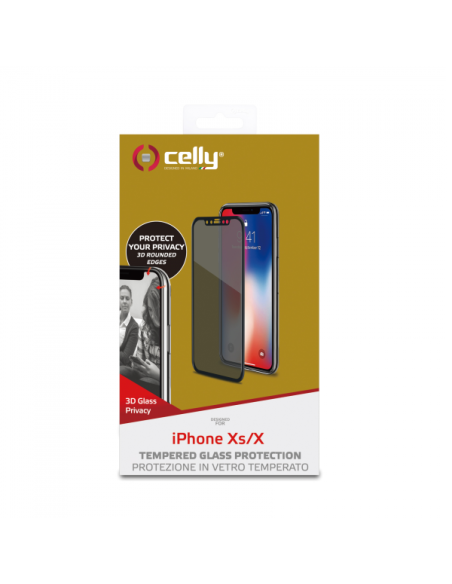 PRIVACY 3D IPHONE XS/X BLACK