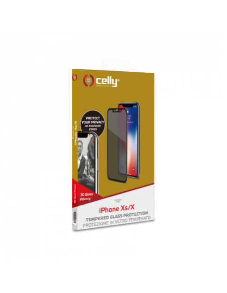 PRIVACY 3D IPHONE XS/X BLACK