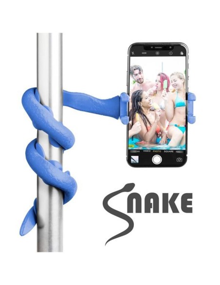 FLEXIBLE SELFIE STICK BLUE