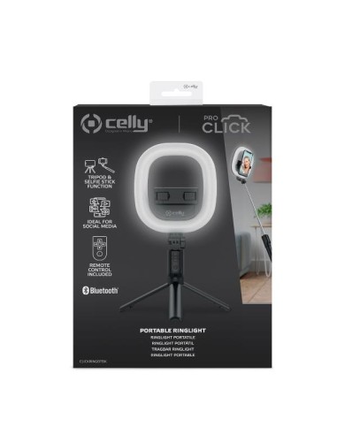 BLUETOOTH TRIPOD WITH RING LIGHT