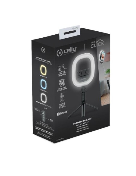 BLUETOOTH TRIPOD WITH RING LIGHT