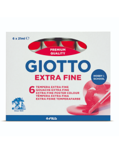 CF6 TUB. TEMPERA 21ML ROSSO SCARLA