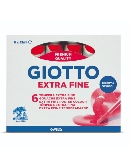 CF6 TUB. TEMPERA 21ML ROSSO SCARLA