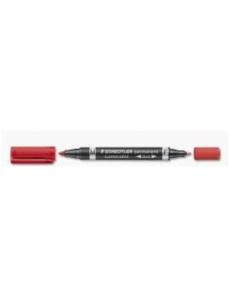 CF10MARCATORI LUMOCOLOR DUO ROSSO