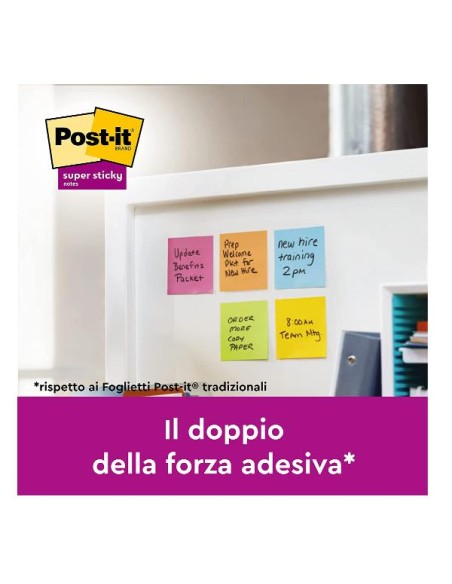 CF12 POST-IT SUPER STICKY 76X76 GIA