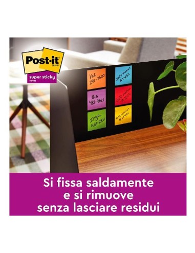 CF12 POST-IT SUPER STICKY 76X76 GIA
