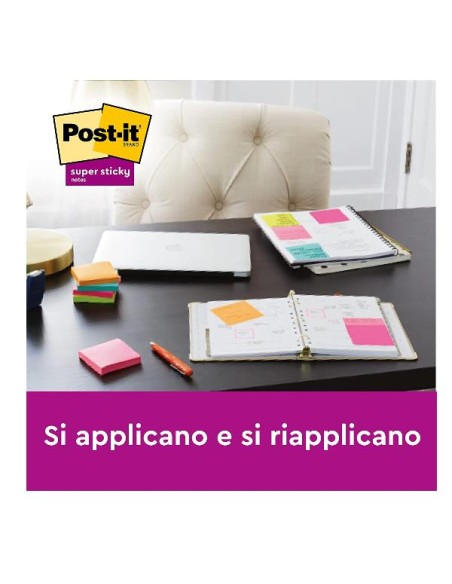 CF12 POST-IT SUPER STICKY 76X76 GIA