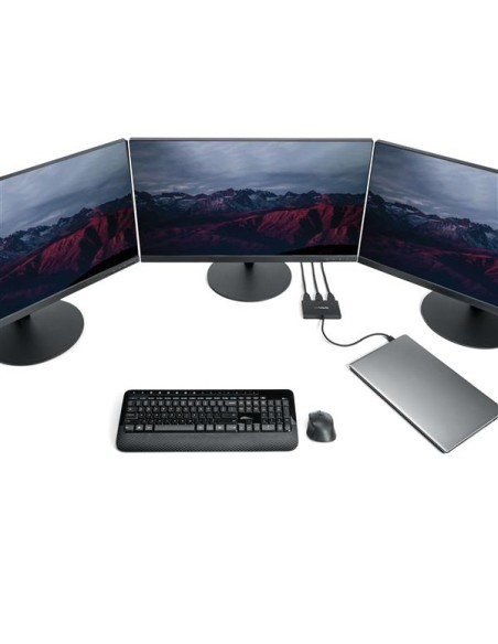 USB-C A HDMI - HUB MST 3 PORTE