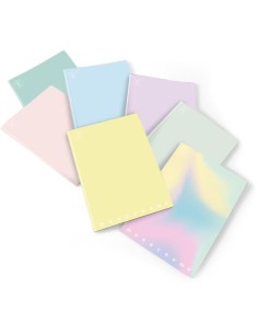CF10QUADERNI MONOCR PASTEL A4 80 4M