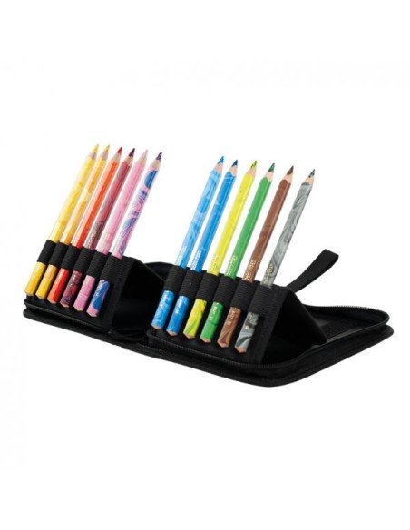 ASTUCCIO OBLO VUOTO PER 24 MATITE