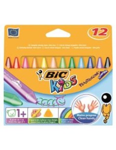 CF12PASTELLI BIC KIDS PLASTIDECOR T