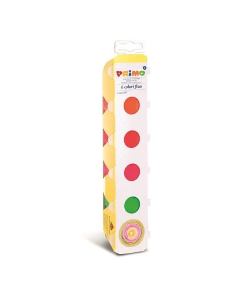 CONF6 COLORI TEMPERA FLUO DA 25ML