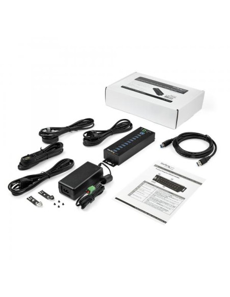 HUB USB 3.0 INDUSTRIALE A 10 PORTE