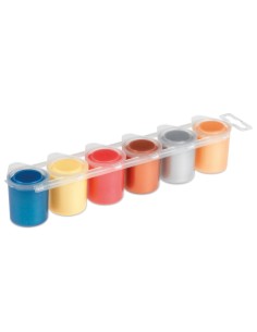 CONF6  TEMPERA METALLIZZATA DA 25ML 2
