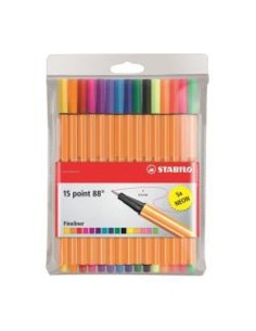 AST15 FINELINER POINT 88  COL ASS
