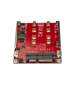 ADATTATORE PER 2 SSD M.2 A SATA PE 2