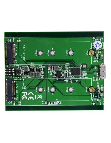 BOX ESTERNO USB 3.1 A 2 SLOT M.2 N