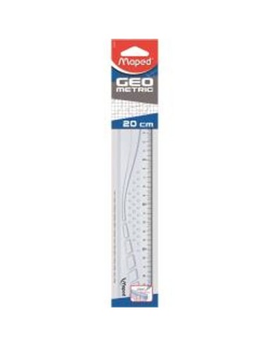 RIGHELLO GEOMETRIC 20CM