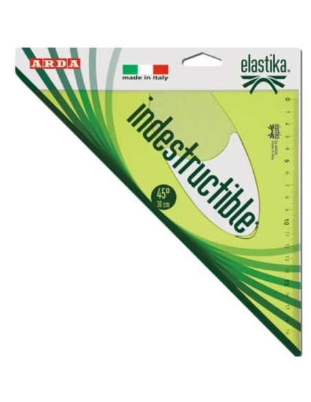 SQUADRA ELASTICA 45° 30CM