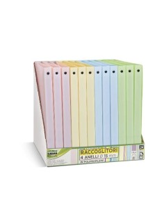 RACCOGLIT.PASTEL 4ANELLI DIAM.15