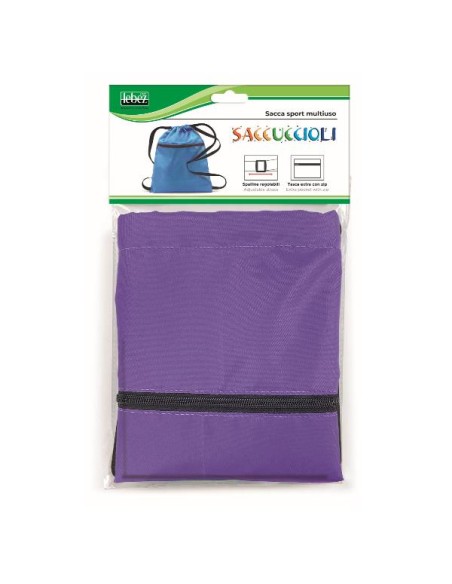SACCA SPORT ZIP BASIC FLUO