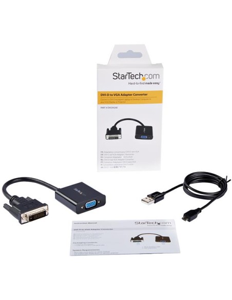 CAVO ADATTATORE DVI-D A VGA