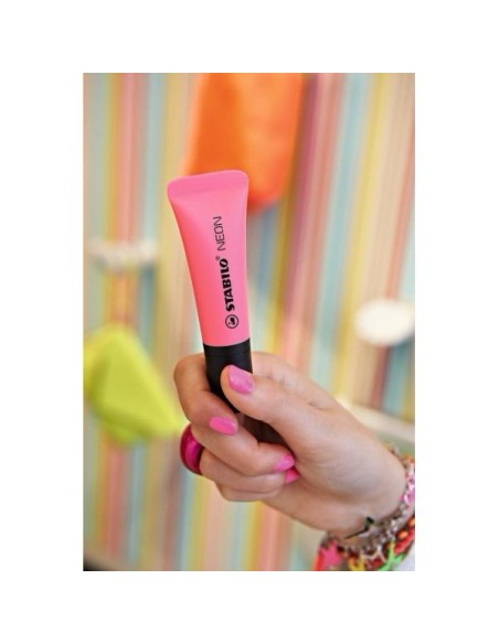 AST4 STABILO NEON COL ASS