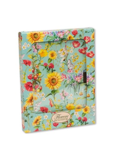 SECRET NOTEBOOK PIGNA NATUREFLOWERS