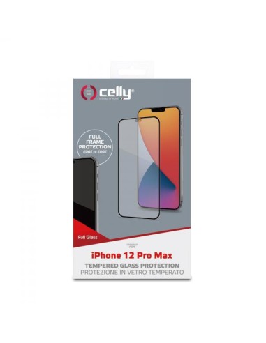 FULL GLASS IPHONE 12 PRO MAX BLACK
