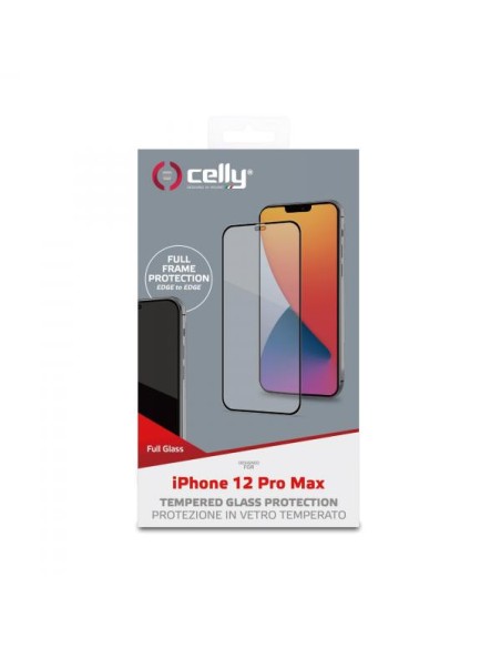 FULL GLASS IPHONE 12 PRO MAX BLACK