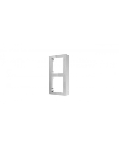 Hikvision Cornice 2 Moduli da parete Intercom Silver - DS-KD-ACW2/S