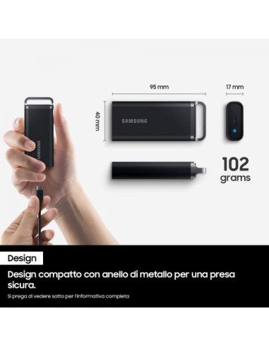 SSD PORTATILE T5 EVO DA 4TB USB3.2