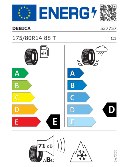 Debica Frigo 2 - 175/80 R14 88T