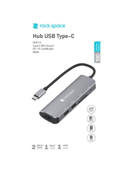 ROCK - HUB USB C - USB 3.0