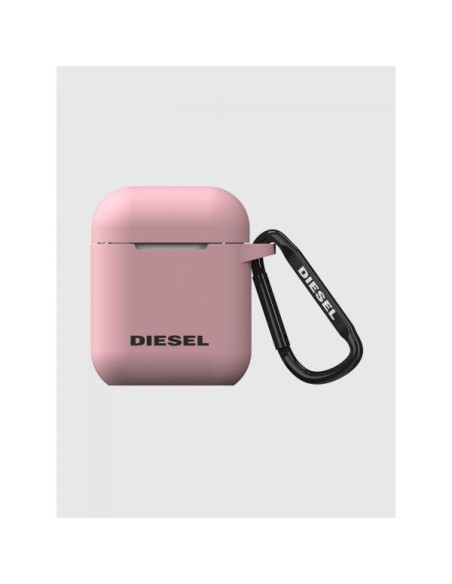 DIESEL AIRPOD CASE NEON PINK