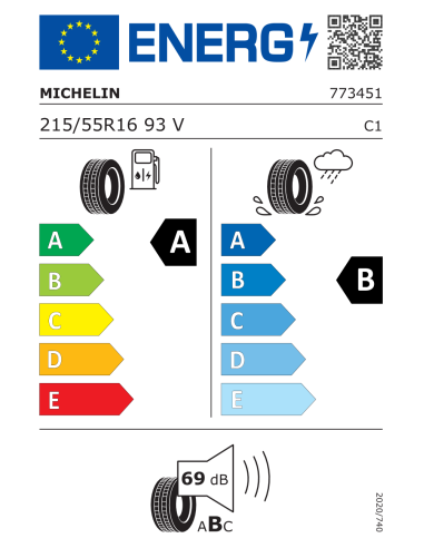 Michelin E Primacy - 215/55 R16 93V EV