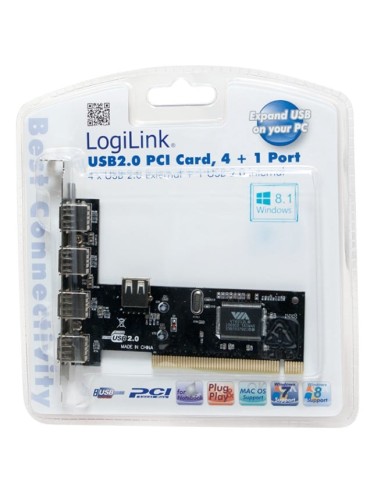 Scheda PCI 4+1 porte USB 2.0