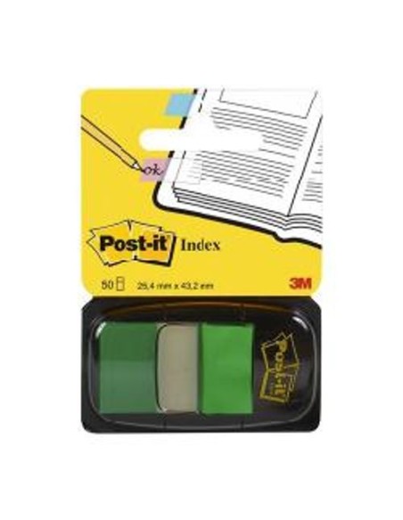 POST-IT INDEX 680-3 VERDE