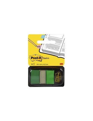 POST-IT INDEX 680-3 VERDE