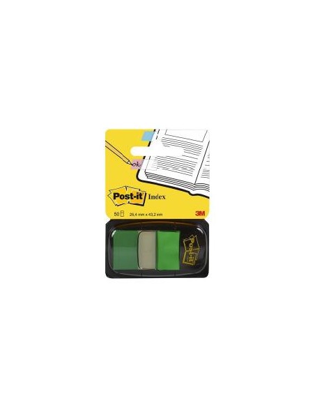 POST-IT INDEX 680-3 VERDE