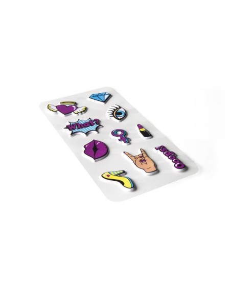 3D STICKERS TEEN GIRL