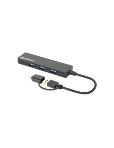 Hub USB 3.2 Gen1 4 Porte Combo USB-A e USB-C™