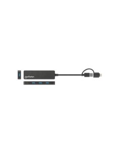 Hub USB 3.2 Gen1 4 Porte Combo USB-A e USB-C™ 2