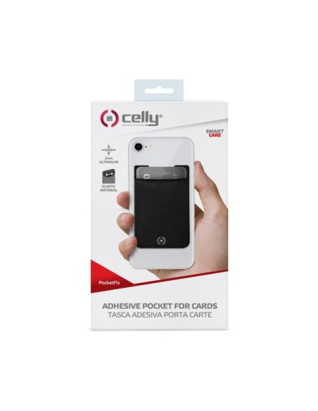 ADHESIVE POCKET FOR CARDS BK