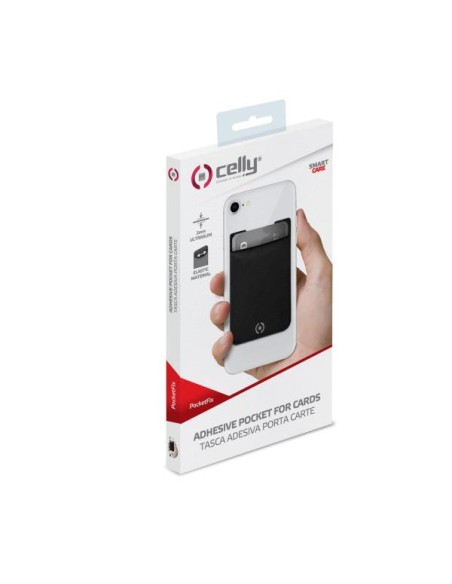 ADHESIVE POCKET FOR CARDS BK
