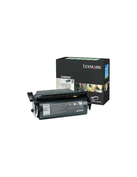 Toner alta resa return program Lexmark nero 12A6865