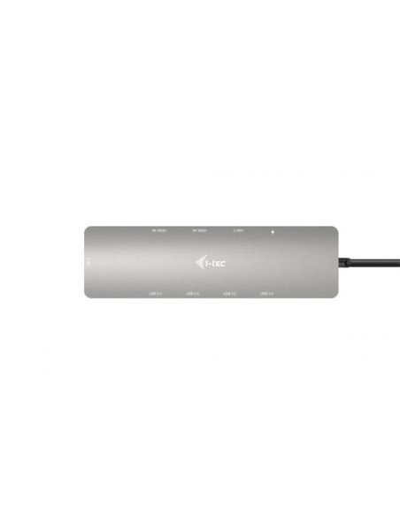 USB-C METAL NANO 2XHDMI DOCK+PD100W