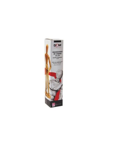 MANICHINO LEGNO UOMO 31CM