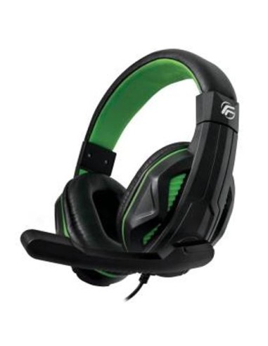 Fenner Tech Cuffie Gaming Soundgame + Microfono PC/Console Green